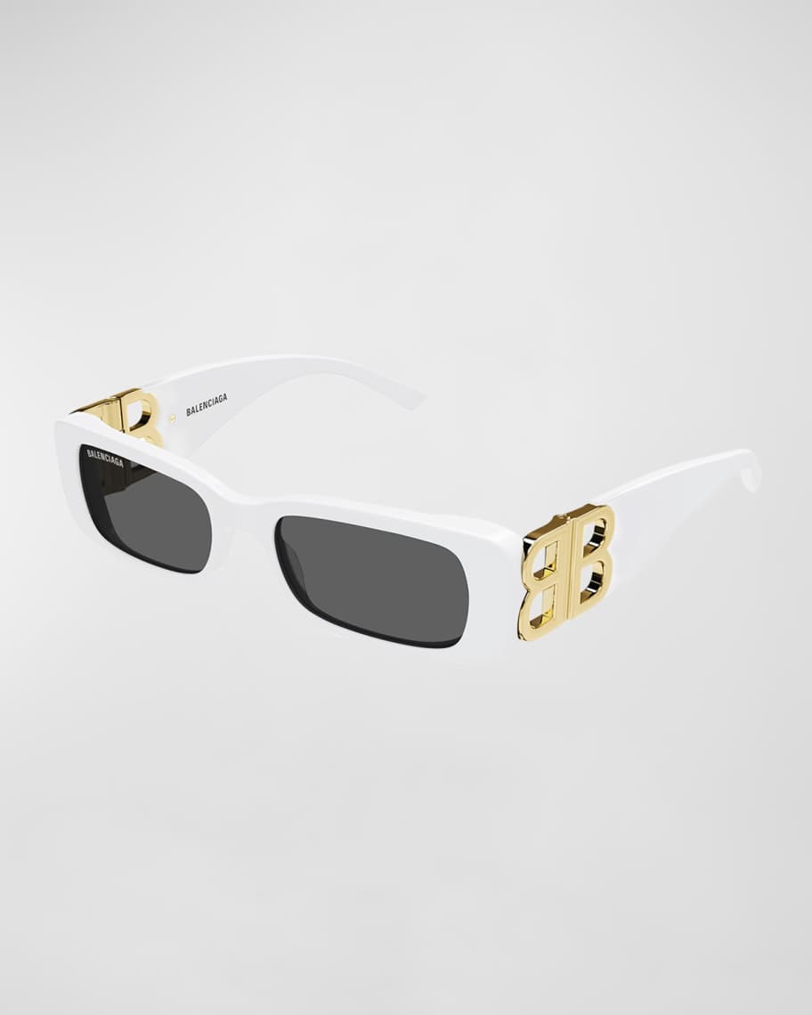 Balenciaga - Rectangle Non Polarized Sunglasses - Bb96s - 001