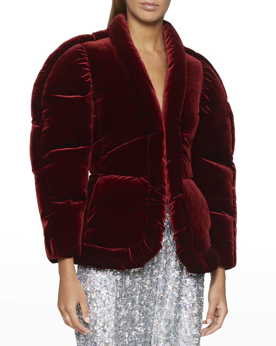 Dries Van Noten Vilsa Padded Short Jacket | Neiman Marcus