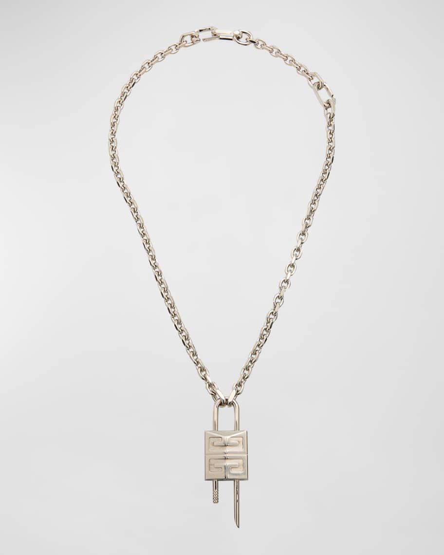 Givenchy Women's Lock Necklace with 4G Padlock