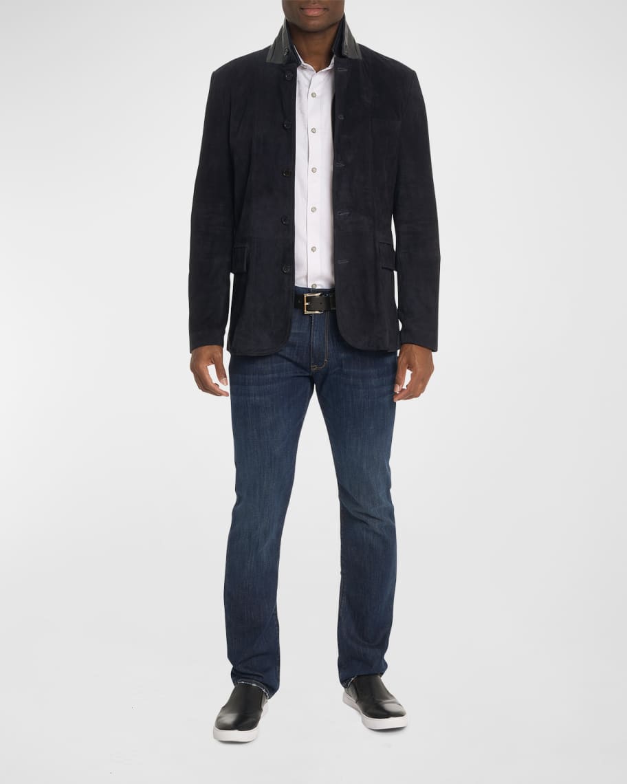 Robert Graham Men s Uptown III Suede Sportcoat Neiman Marcus