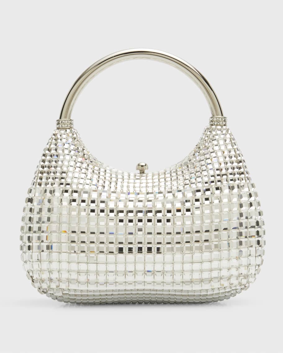 Judith Leiber Couture Allover Crystal Top-Handle Bag | Neiman Marcus