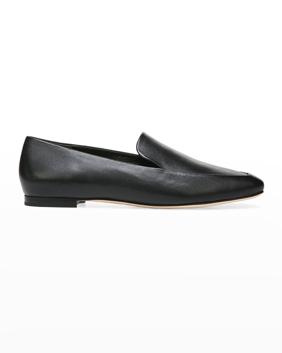 vince leather loafers