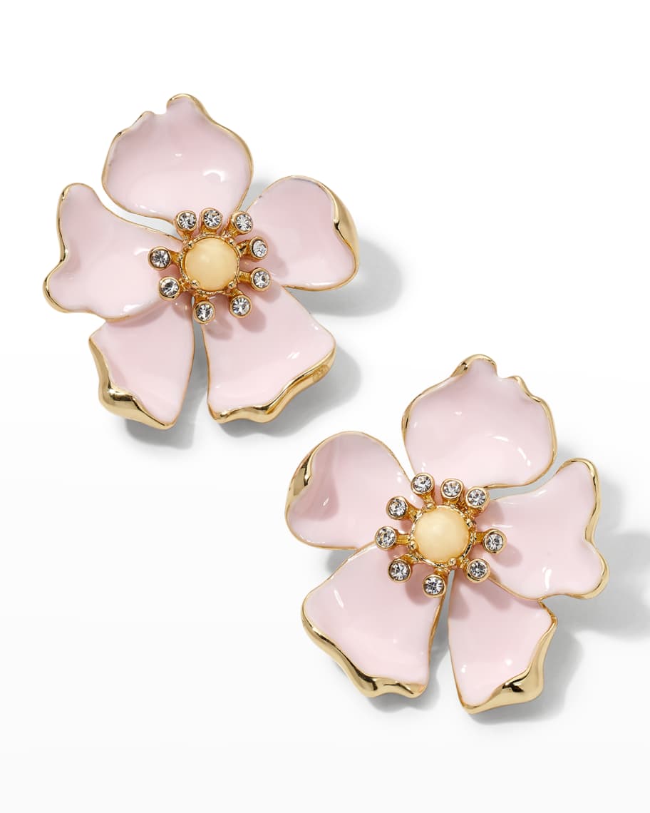 Mignonne Gavigan Elodie Floral Stud Earrings | Neiman Marcus