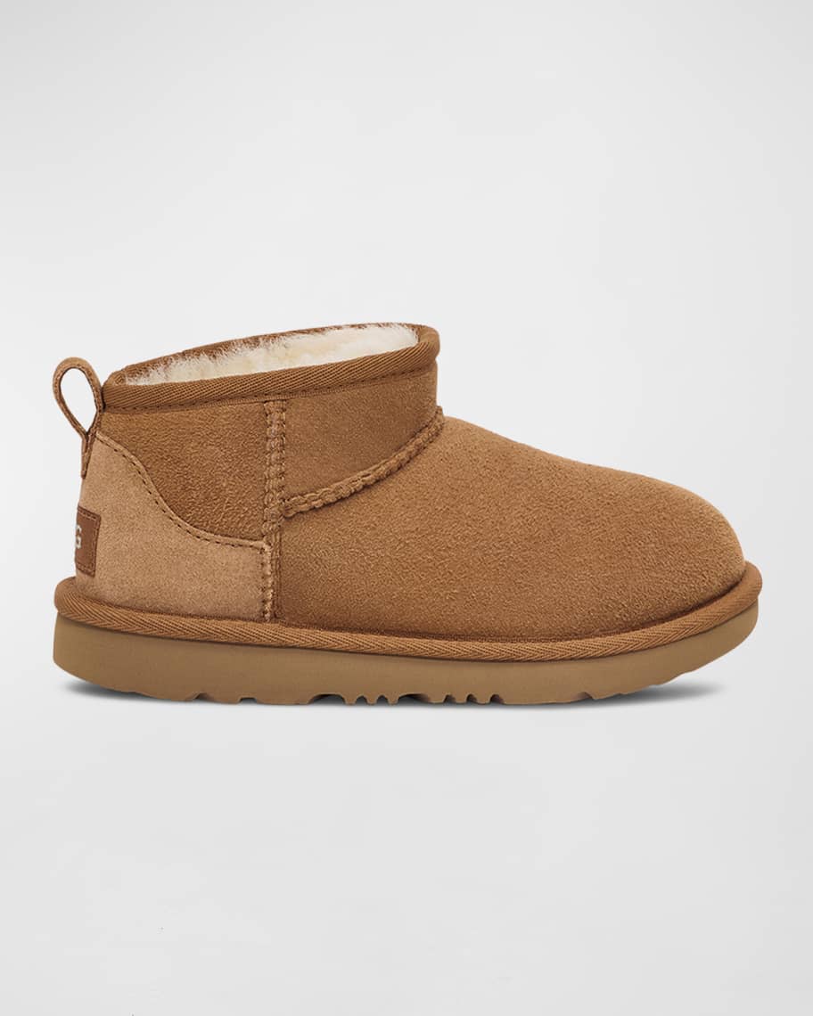 UGG Kid's Classic Ultra Mini Booties, Kids | Neiman Marcus