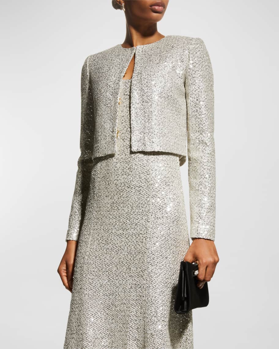 St john sales sequin jacket