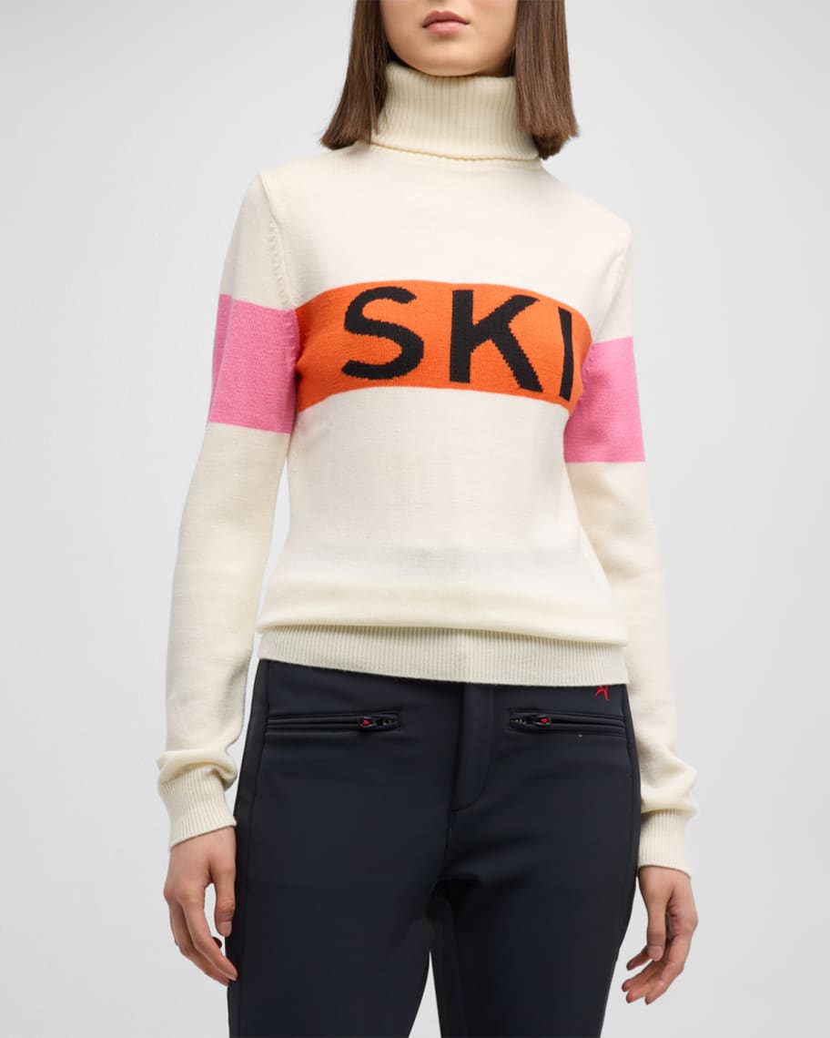 Perfect Moment Ski Intarsia Knit Sweater | Neiman Marcus