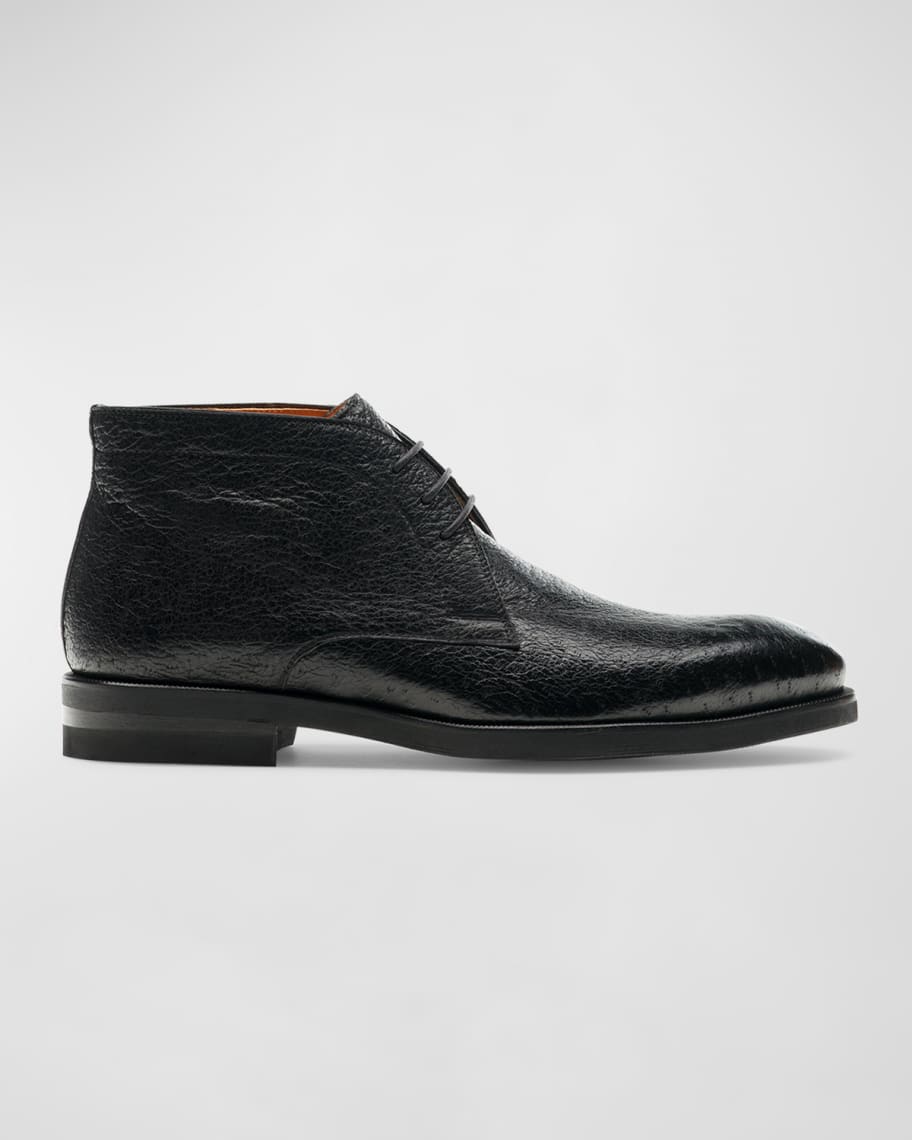 Magnanni Men's Tacna Leather Chukka Boots | Neiman Marcus