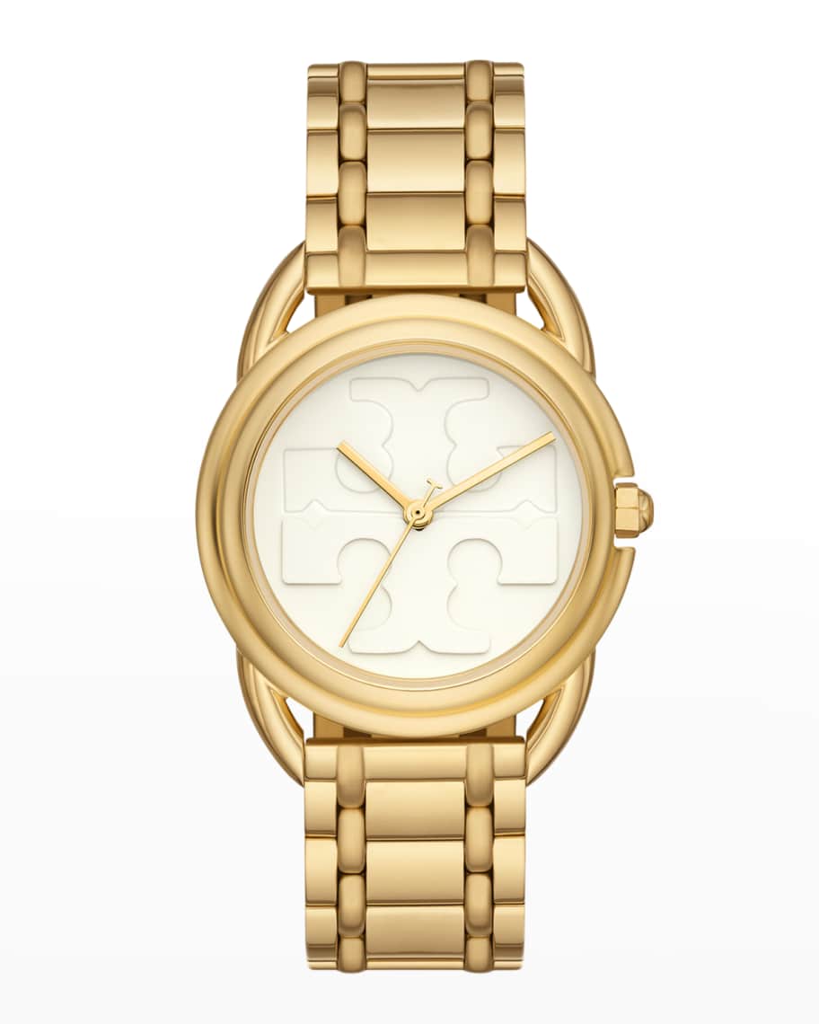 Tory Burch The Miller GoldTone Bracelet Watch Neiman Marcus