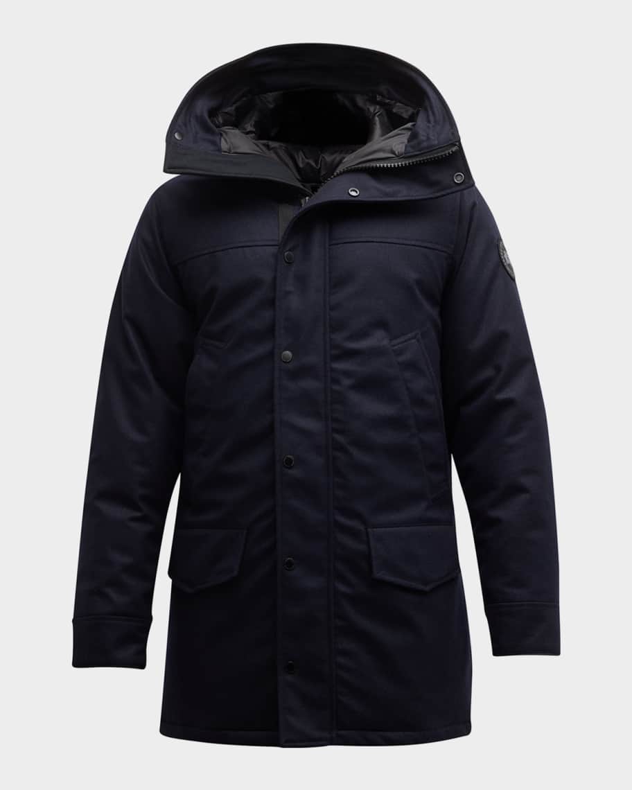 Canada Goose Men s Langford Wool Down Parka Neiman Marcus