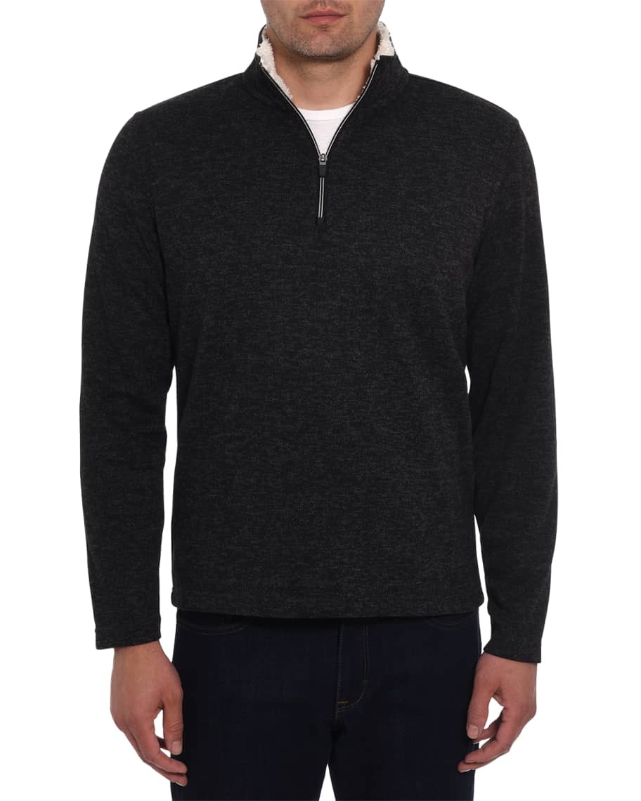Robert Graham Men's Virgo Quarter-Zip Sweater | Neiman Marcus