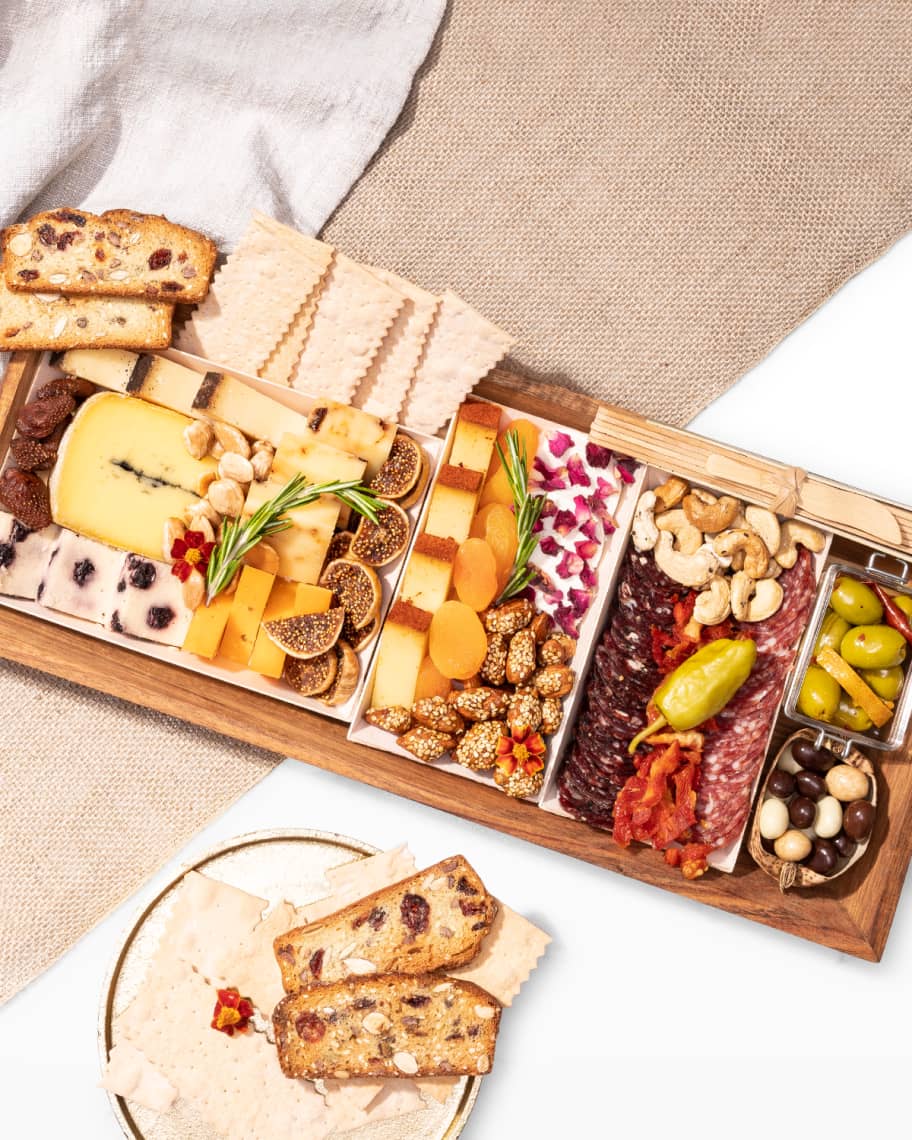 BOARDERIE Diletto FullyArranged Cheese & Charcuterie Board Neiman Marcus