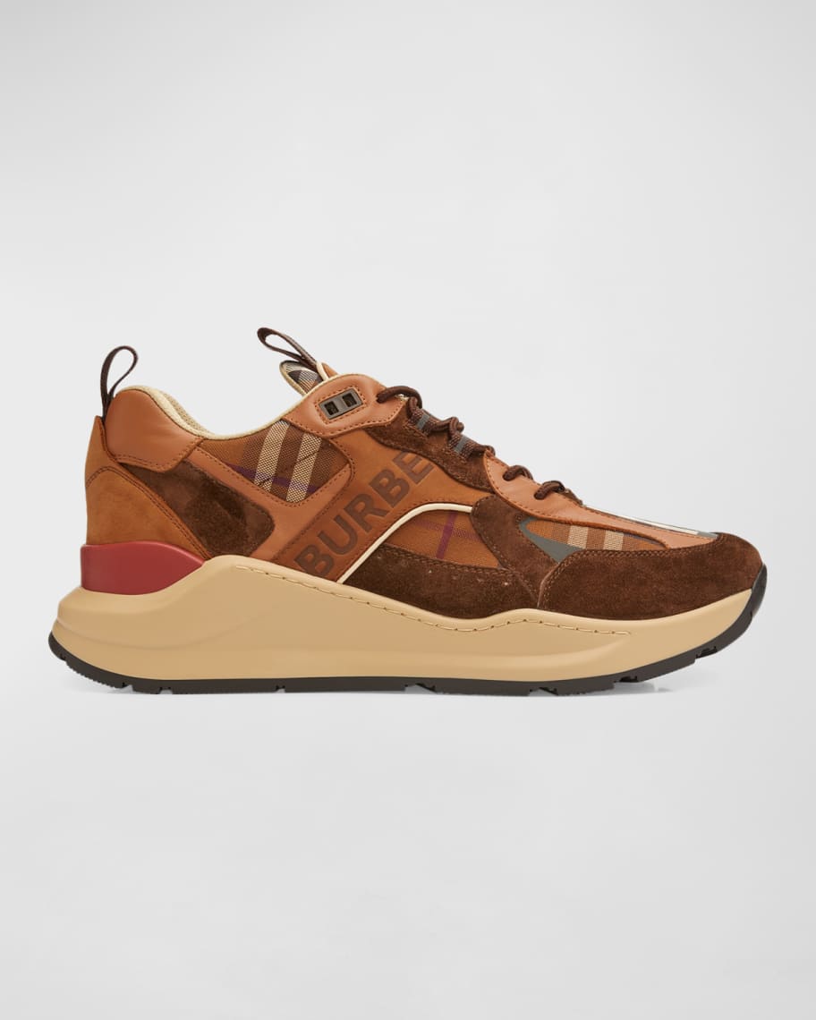 Louis Vuitton - Pink/Brown Leather Trainer Sneakers – eluXive