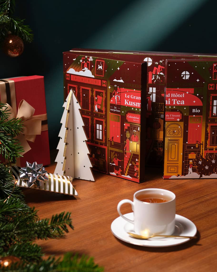 Kusmi Tea Organic Tea Christmas Advent Calendar 2022 Neiman Marcus