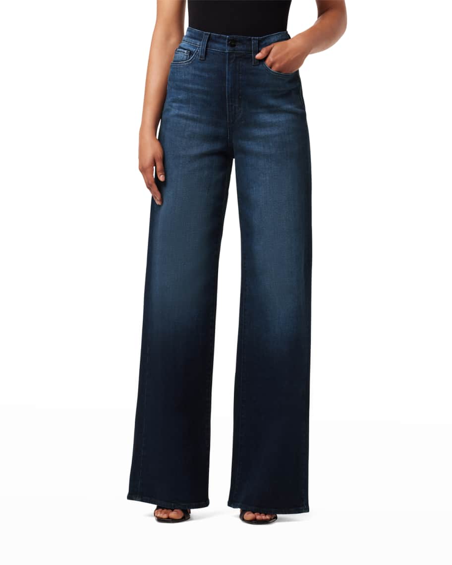 Joe's Jeans The Mia High Rise Wide-Leg Jeans | Neiman Marcus