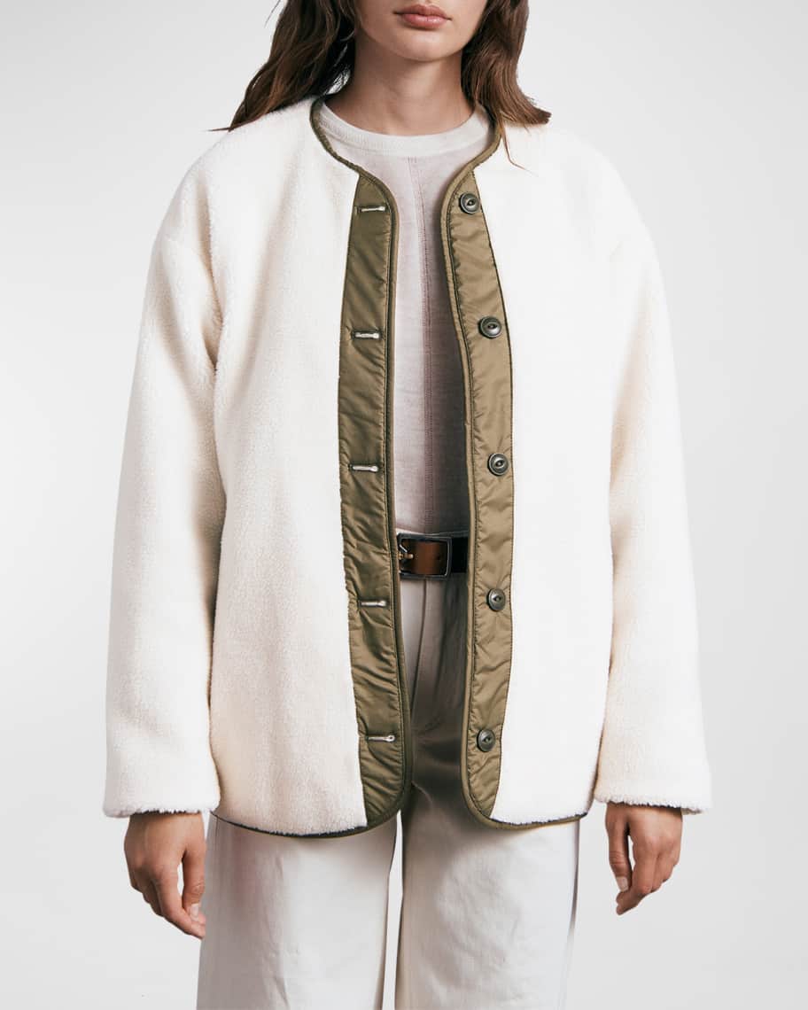 Rag and bone sherpa jacket discount