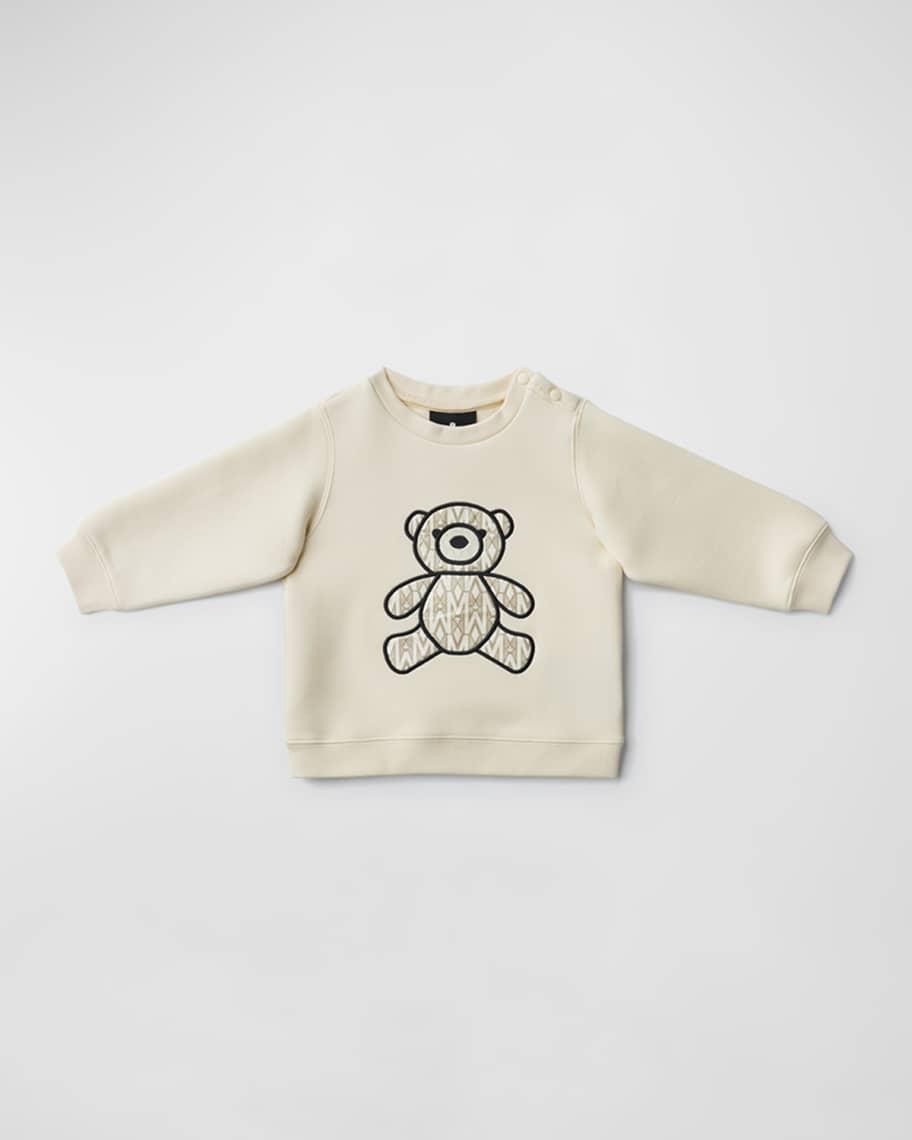 Mackage Kid's Rio Teddy Bear Jersey Shirt, Size 2-6 | Neiman Marcus