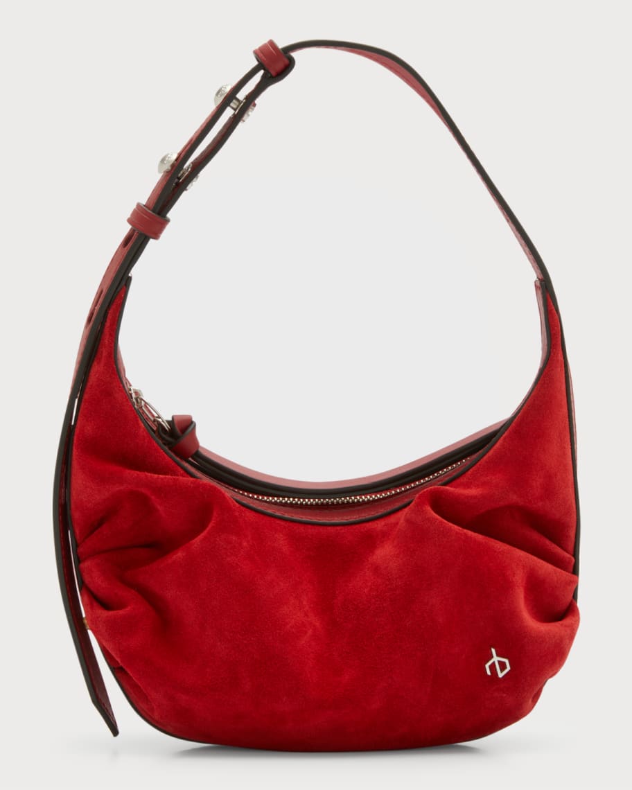 Commuter Mini Suede Hobo Bag