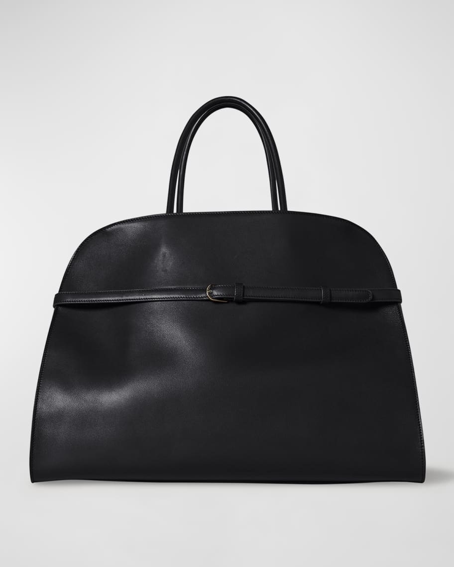 THE ROW Margaux 15 Saddle Top-Handle Bag | Neiman Marcus