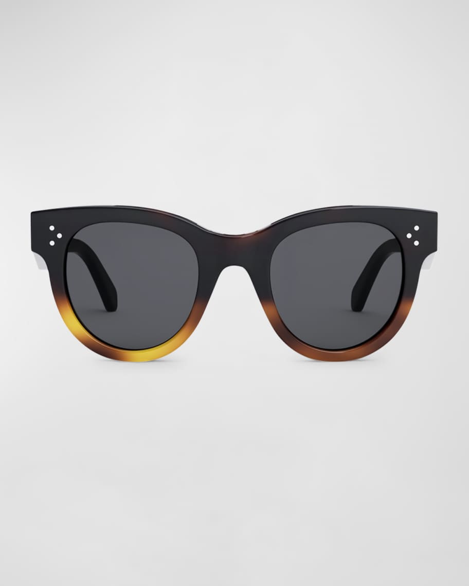 Celine Tortoiseshell Acetate Cat-Eye Sunglasses | Neiman Marcus