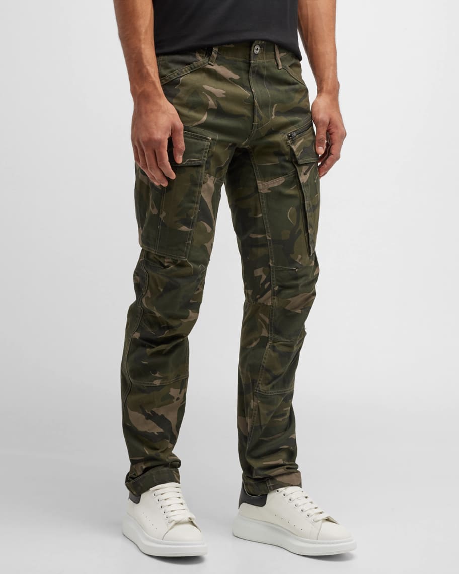 GSTAR RAW Men's Rovic 3D Tapered Camo Cargo Pants Neiman Marcus