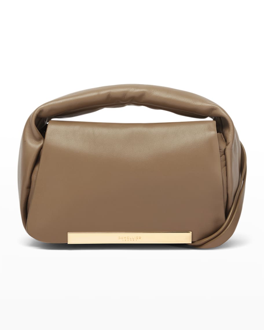 DeMellier Lisbon Mini Leather Top-Handle bag | Neiman Marcus