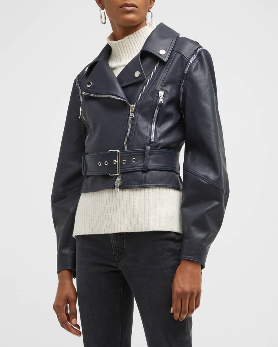 Veronica beard benni moto store jacket