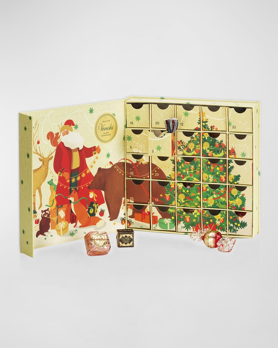 Venchi Prestige Advent Calendar of GlutenFree Chocolates Neiman Marcus