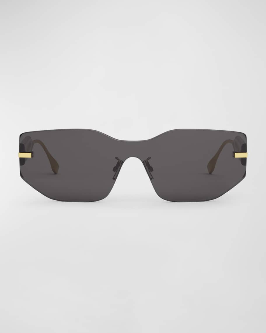 FENDI 1980s medallion logo sunglasses