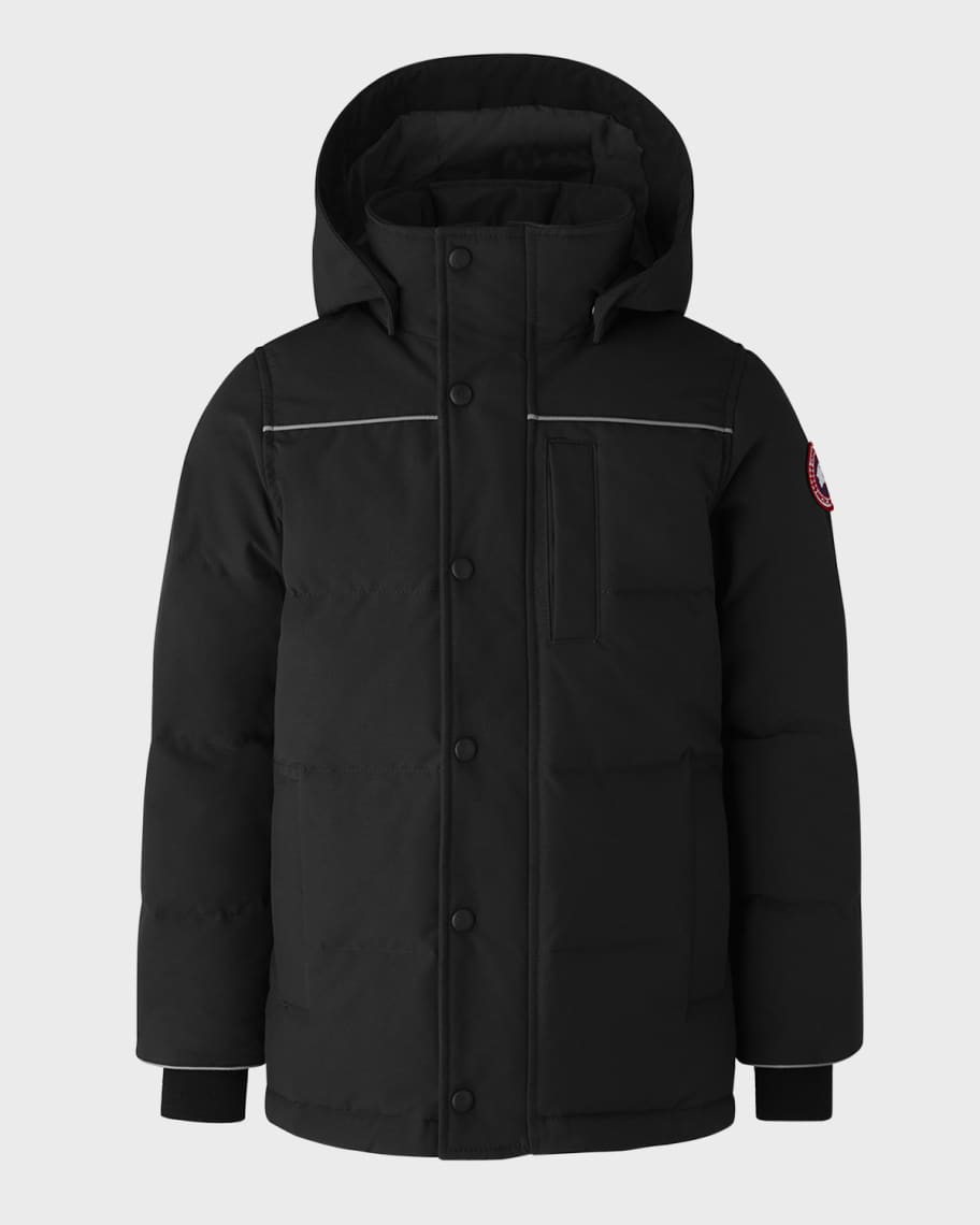 Canada Goose Kid's Eakin Hooded Parka, Size S-XL | Neiman Marcus