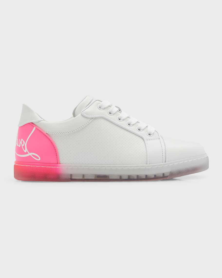Christian Louboutin Fun Vieira Flat Sneakers in Pink