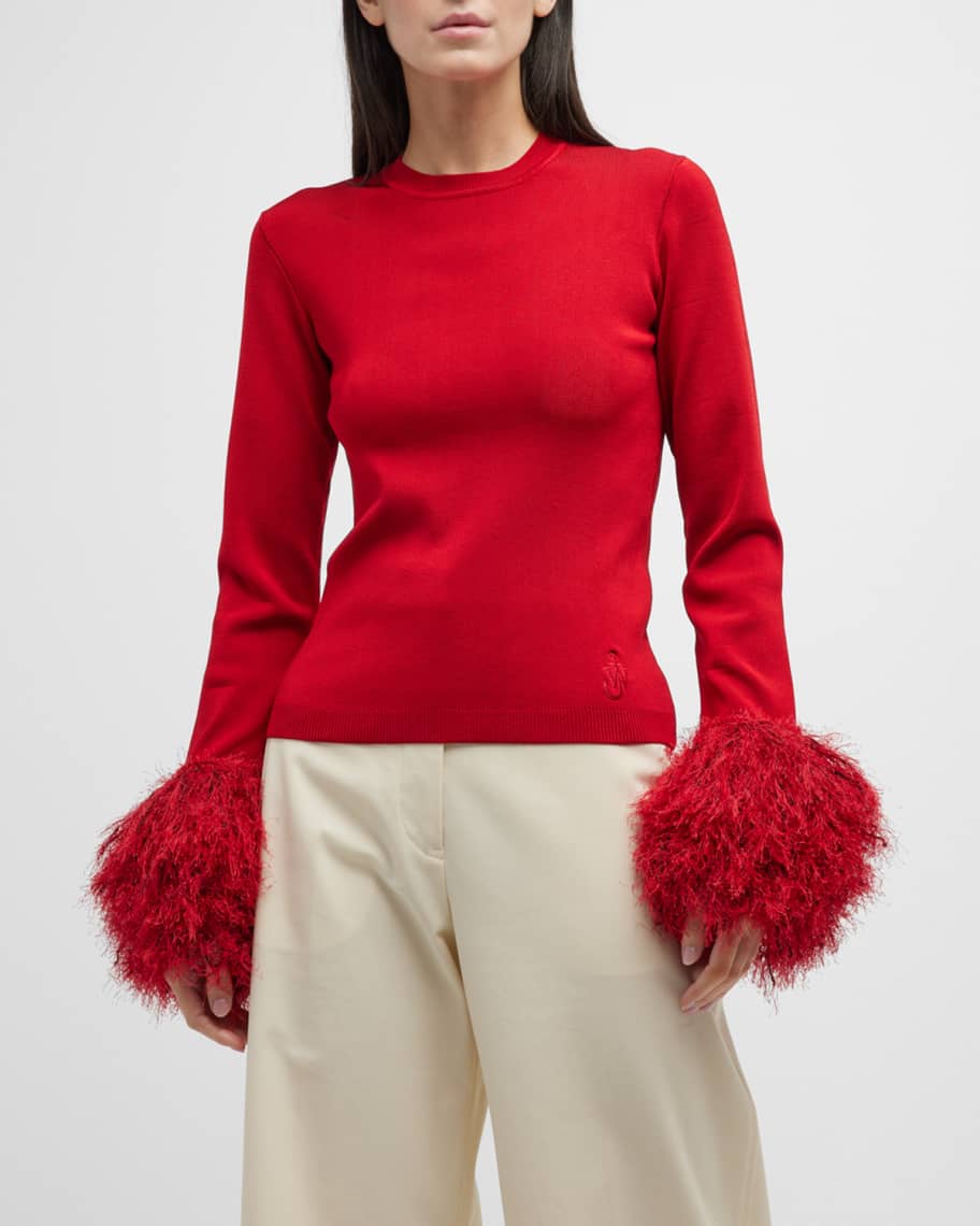 Zimmermann pom pom sweater cheap