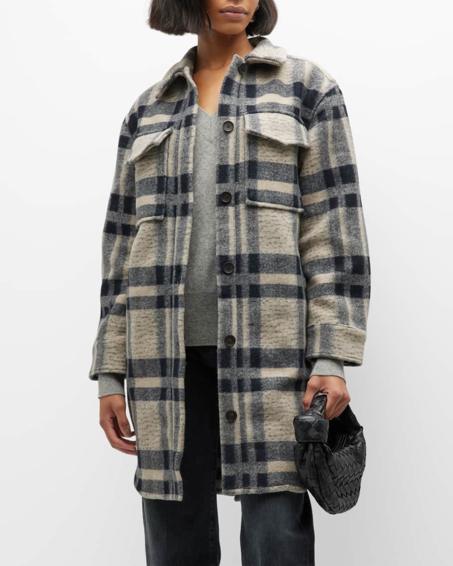 The Jules Plaid Shacket main image 0