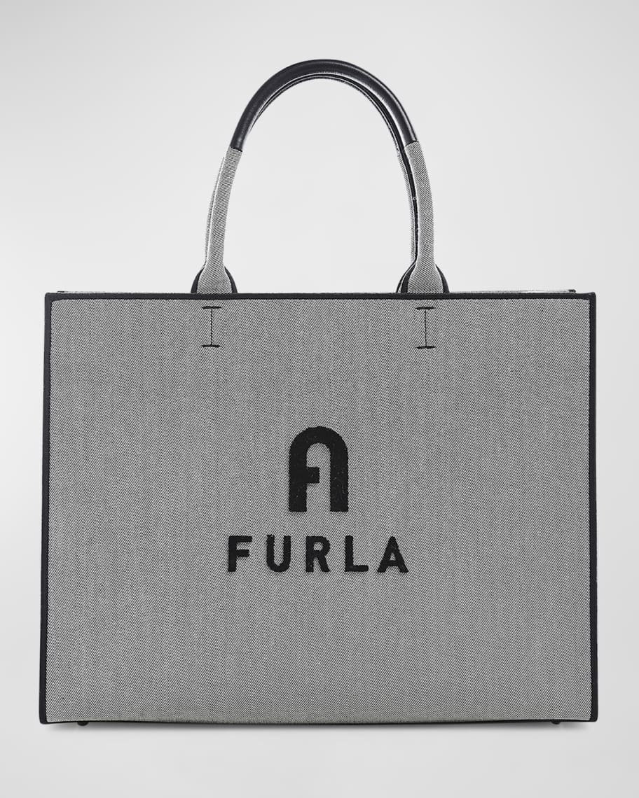 Furla Opportunity Large Canvas Tote Bag