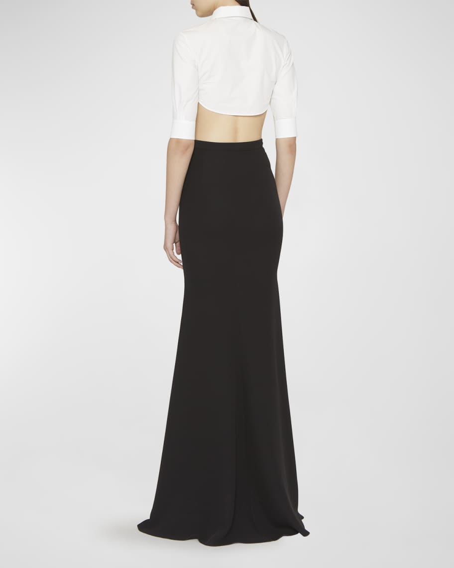Image 3 of 5: Cady Maxi Trumpet Skirt