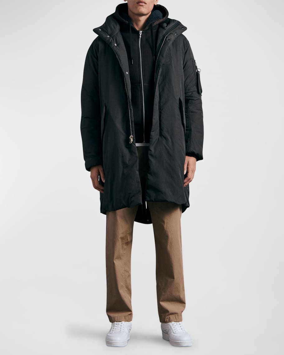 Rag & Bone Men's Fleet Ripstop Parka | Neiman Marcus