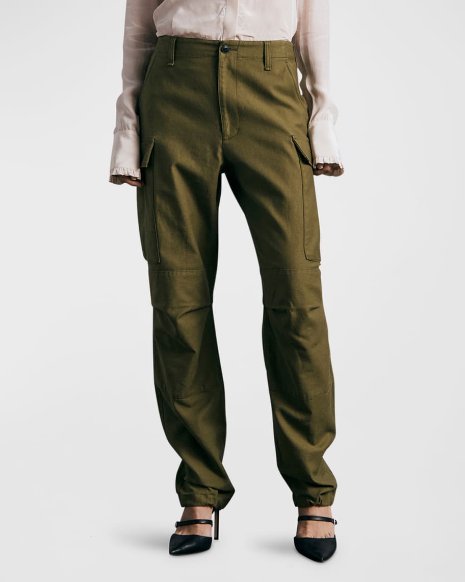 Rag & Bone Sands High Rise Cargo Joggers | Neiman Marcus