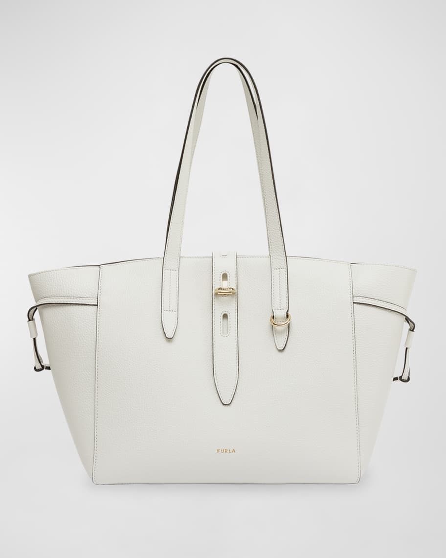 Furla Net Medium Leather Tote Bag | Neiman Marcus