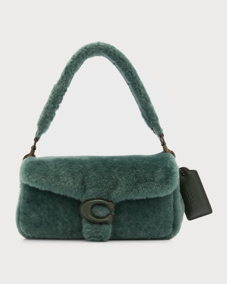 Coach Tabby Pillow Shearling Shoulder Bag Neiman Marcus