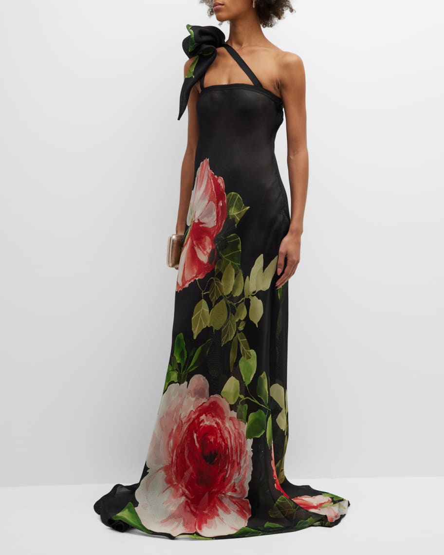 Oasis botanical clearance scarf column dress