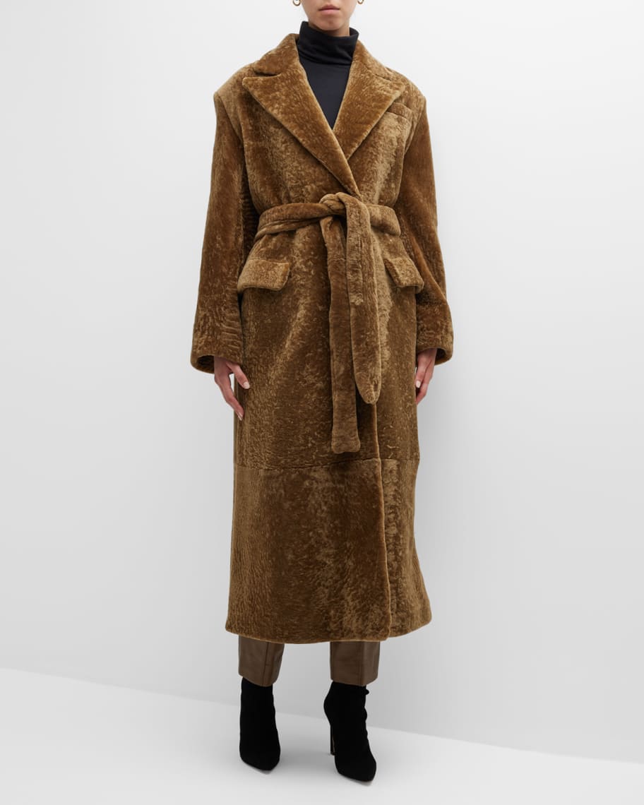 Neiman marcus shearling coats sales
