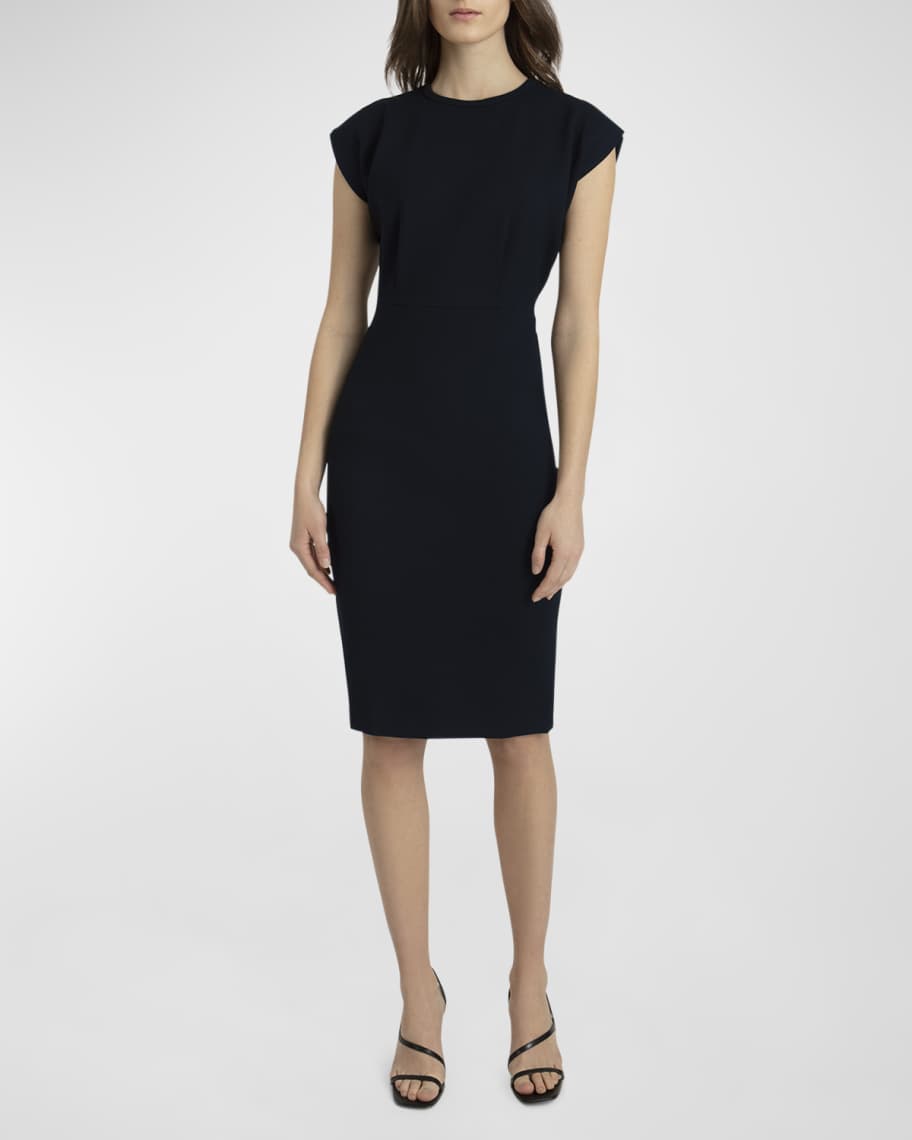 Judith & Charles Xena Jersey Midi Dress | Neiman Marcus