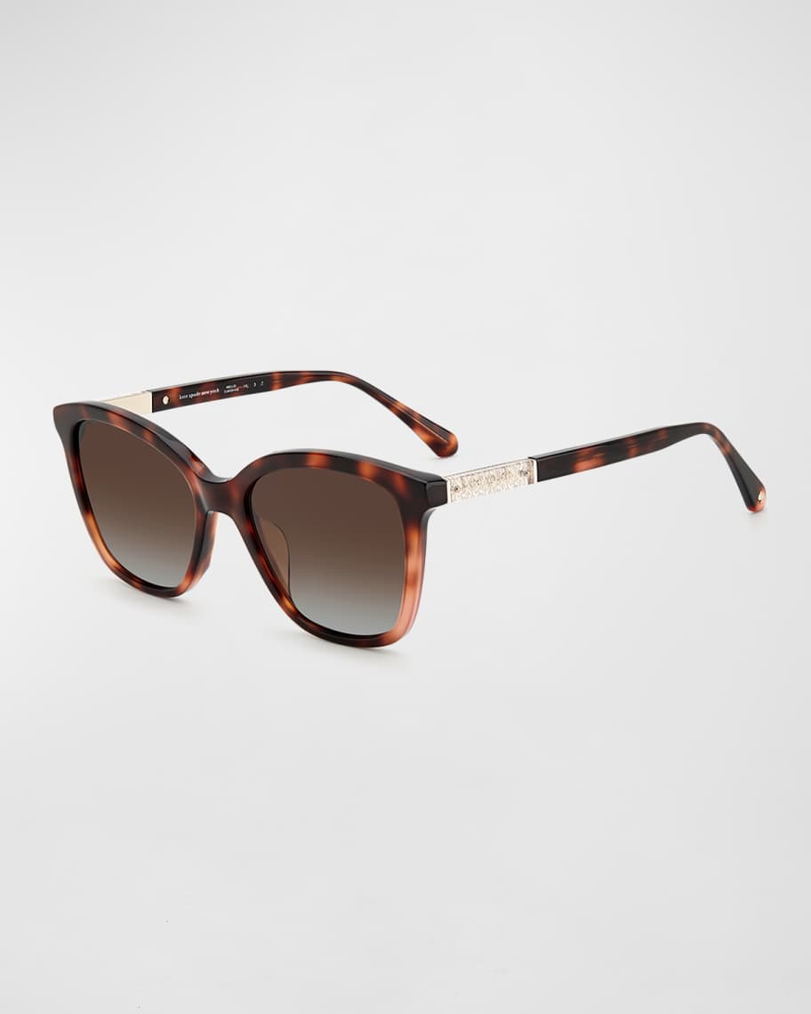 kate spade new york reena square acetate sunglasses | Neiman Marcus