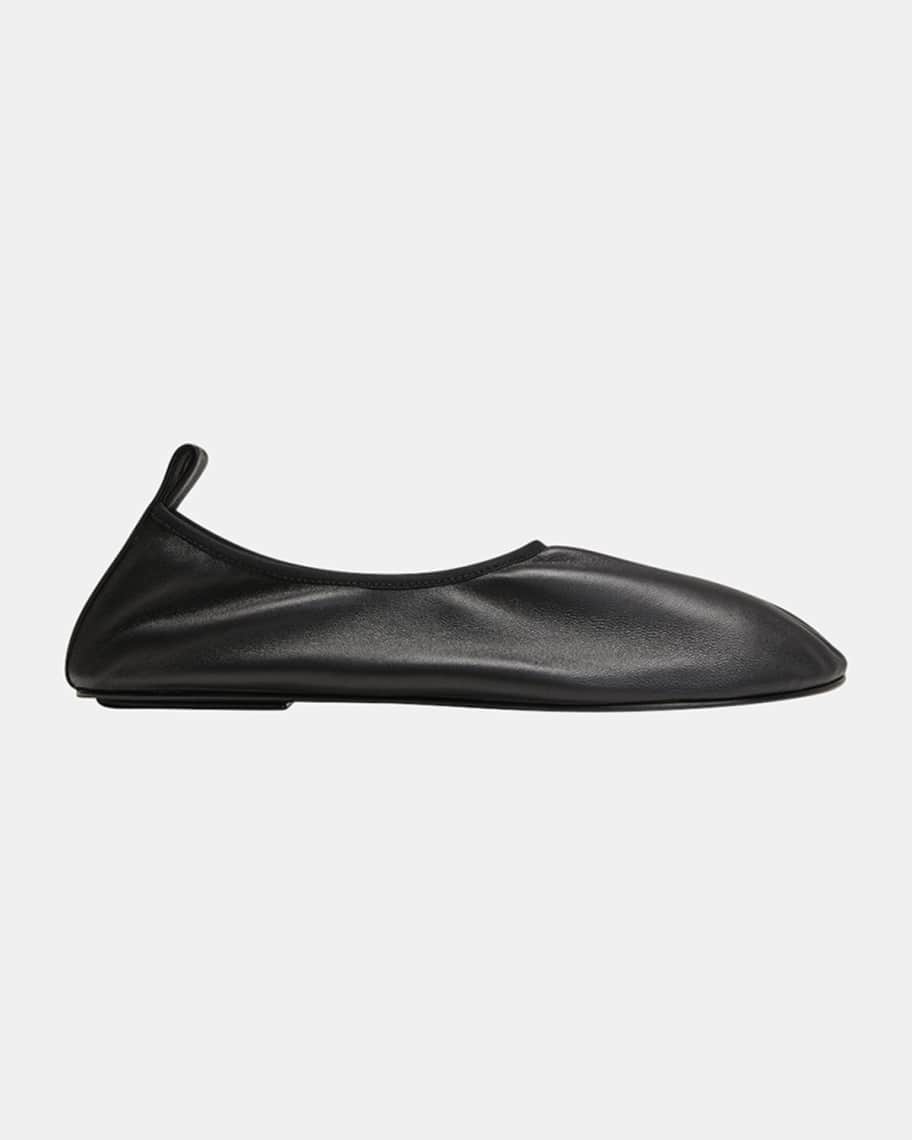 THE ROW Ozzy Nappa Leather Ballet Slippers Neiman Marcus