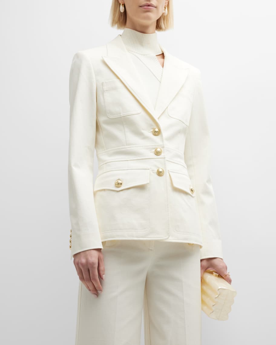 Derek Lam 10 Crosby Keith Tailored Utility Jacket | Neiman Marcus