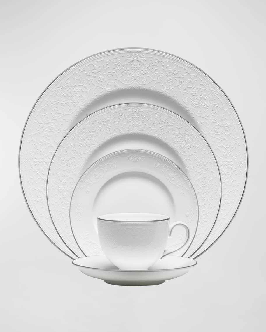 Wedgwood english lace best sale 5 piece place setting