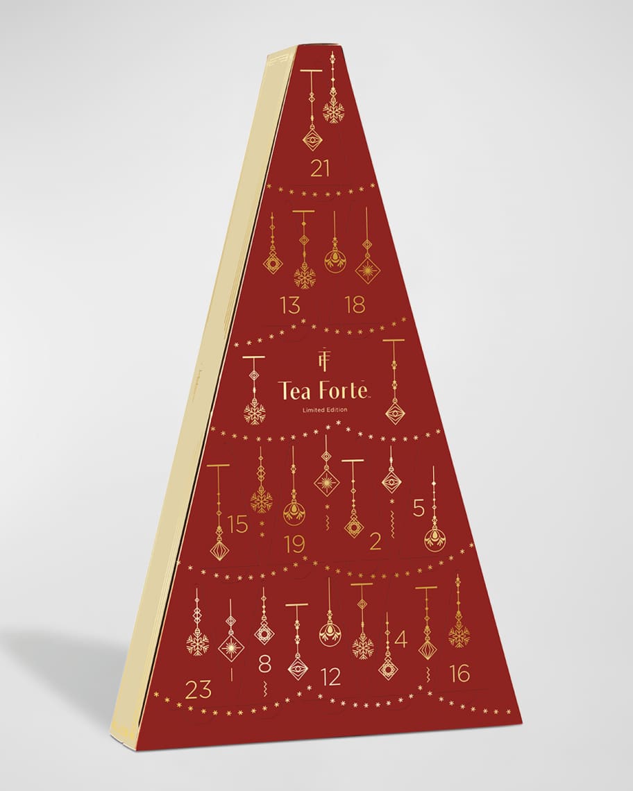Tea Forte Limited Edition Warming Joy 2022 Advent Calendar Neiman Marcus