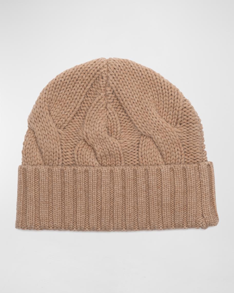 Eugenia Kim Roan Cable Knit Cashmere-Blend Beanie | Neiman 