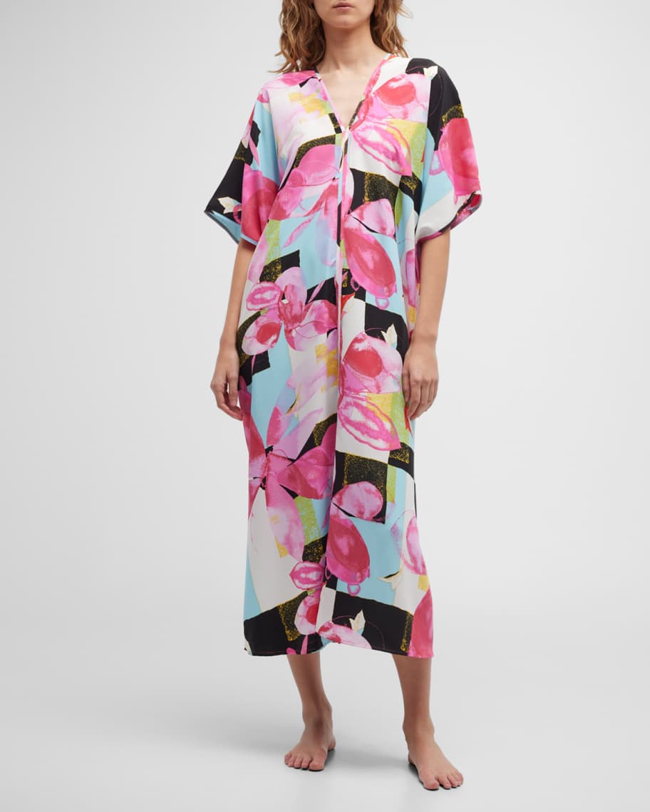 Neiman marcus natori best sale caftan