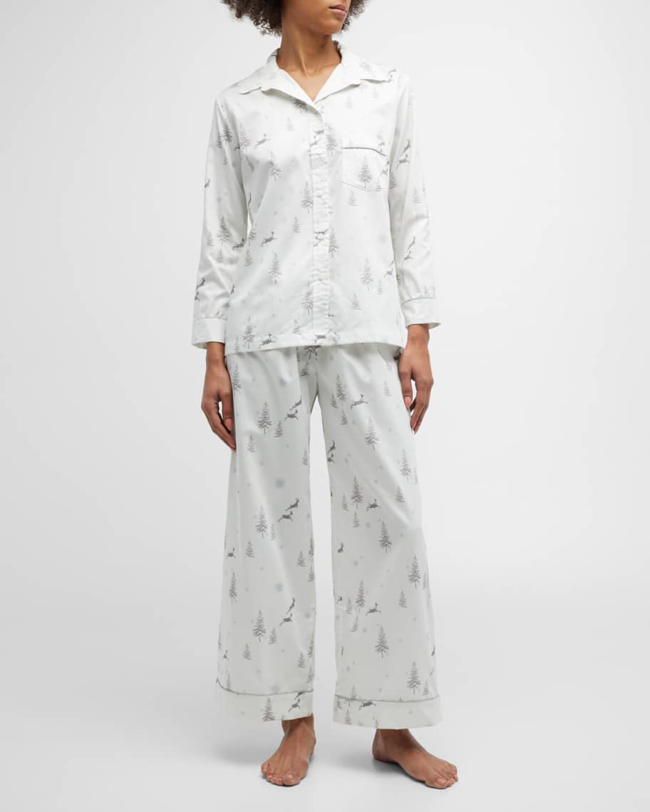 Mae Women's Sleepwear Thermal Pajama Set: Reindeer Fair Isle, The Best  Pajamas on  to Get in the Spirit Quicker Than You Can Say Rudolph
