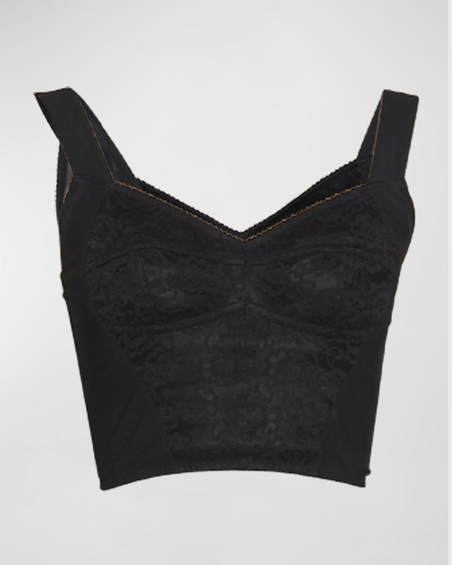 Top Bustier DOLCE & GABBANA D&G Taille L/FR 42/44 - Couleur Gris Clair - Neuf Avec étiquettes